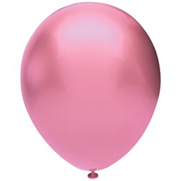 Pembe Metalik Balon